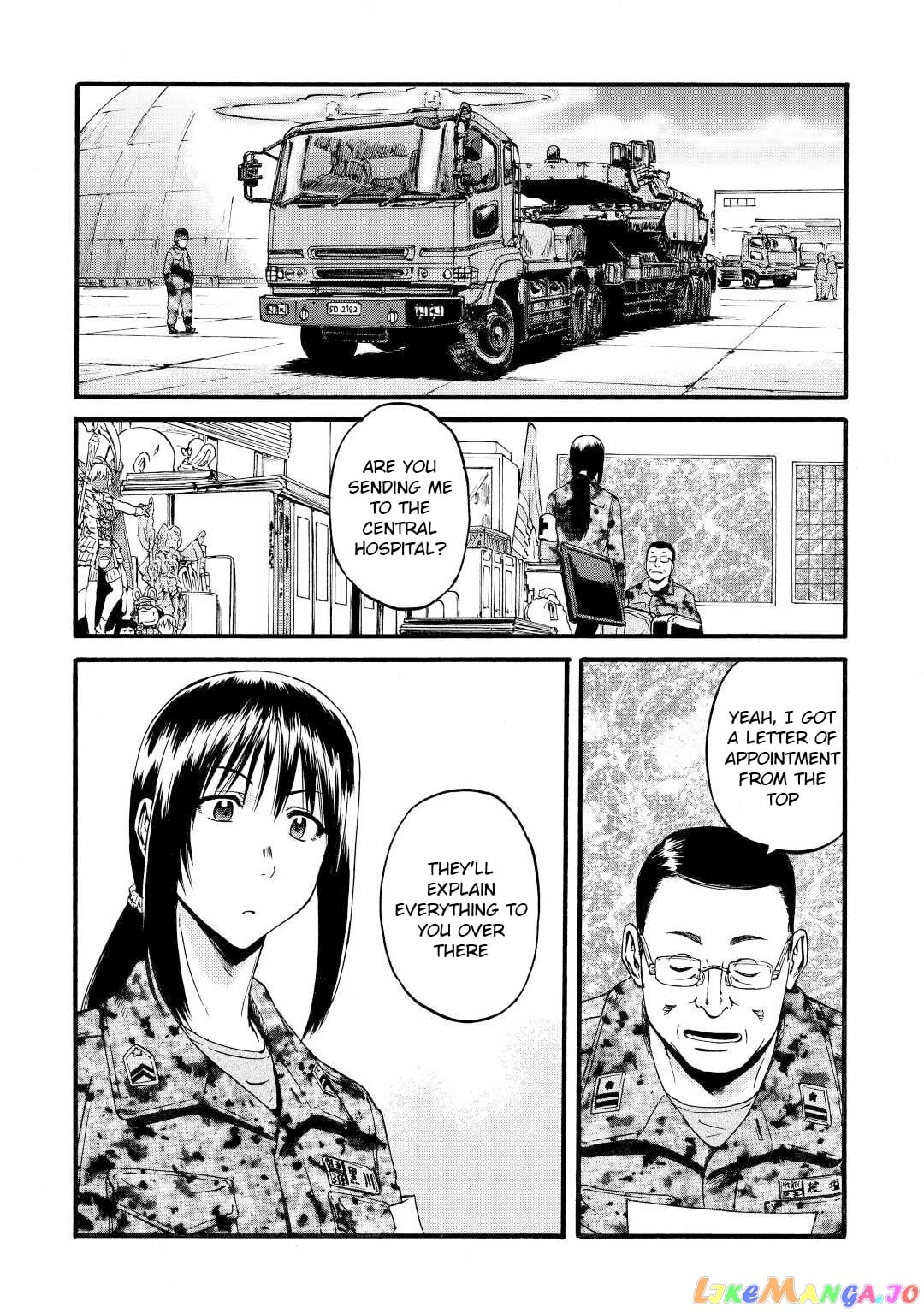 Gate - Jietai Kare no Chi nite, Kaku Tatakeri chapter 108 - page 36