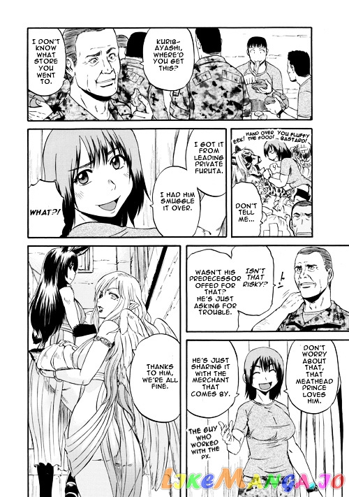 Gate - Jietai Kare no Chi nite, Kaku Tatakeri chapter 55 - page 12