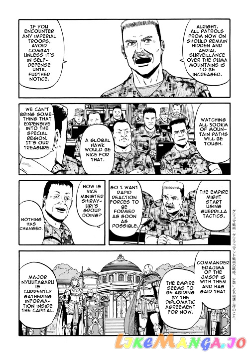 Gate - Jietai Kare no Chi nite, Kaku Tatakeri chapter 55 - page 9