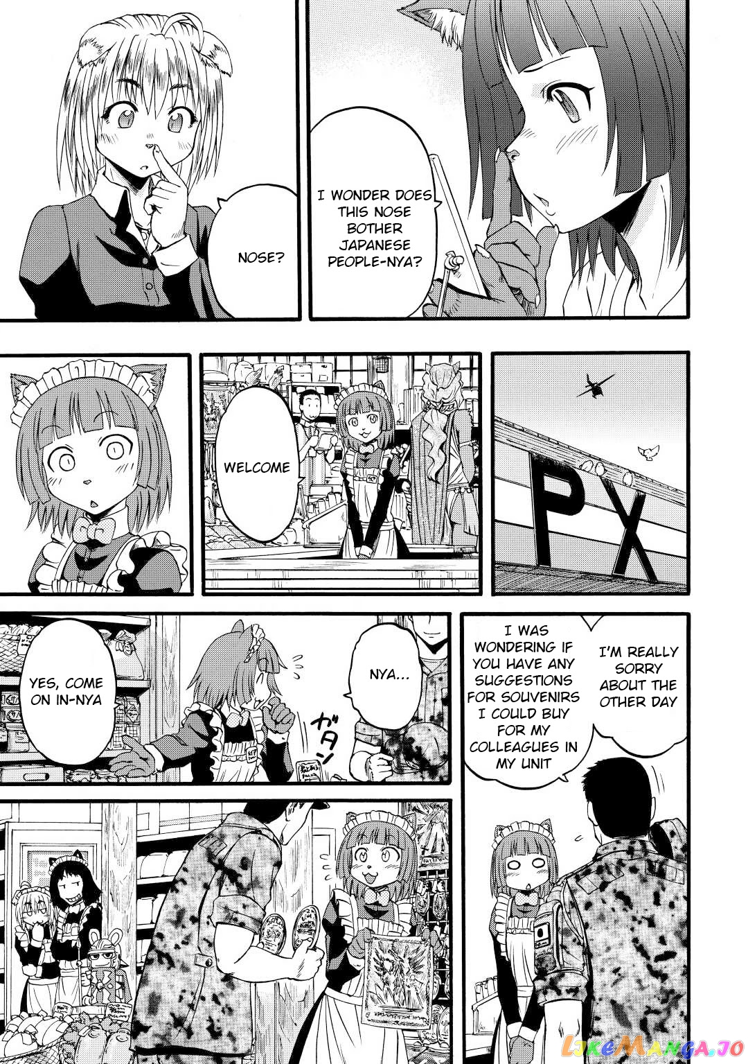 Gate - Jietai Kare no Chi nite, Kaku Tatakeri chapter 108.5 - page 3
