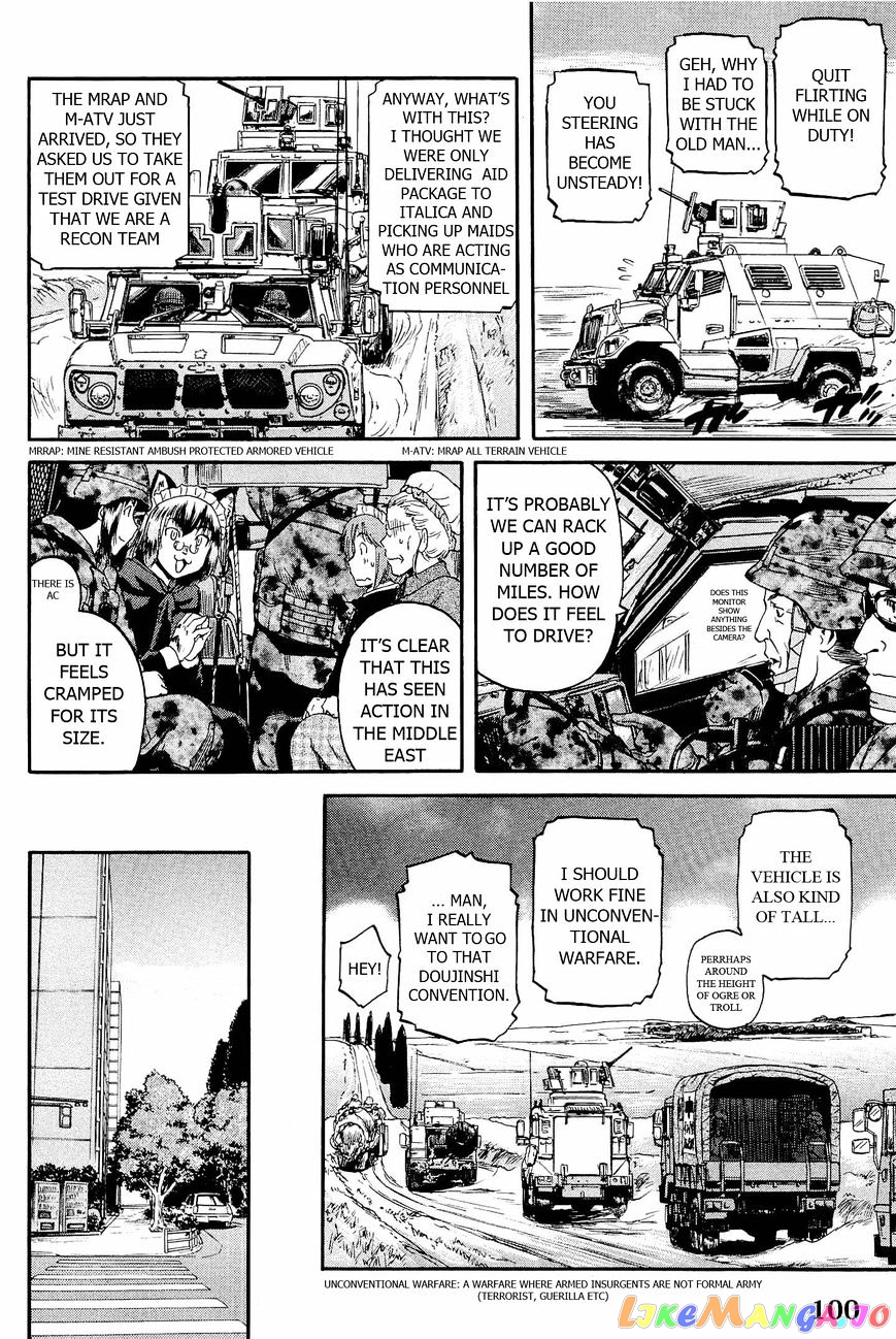 Gate - Jietai Kare no Chi nite, Kaku Tatakeri chapter 20 - page 22