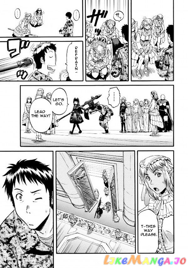 Gate - Jietai Kare no Chi nite, Kaku Tatakeri chapter 57 - page 18