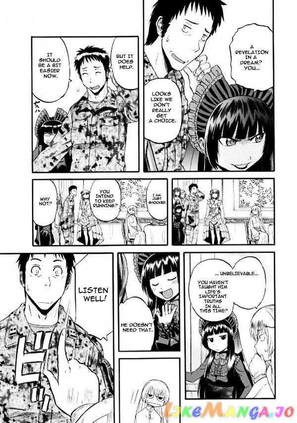 Gate - Jietai Kare no Chi nite, Kaku Tatakeri chapter 58 - page 35