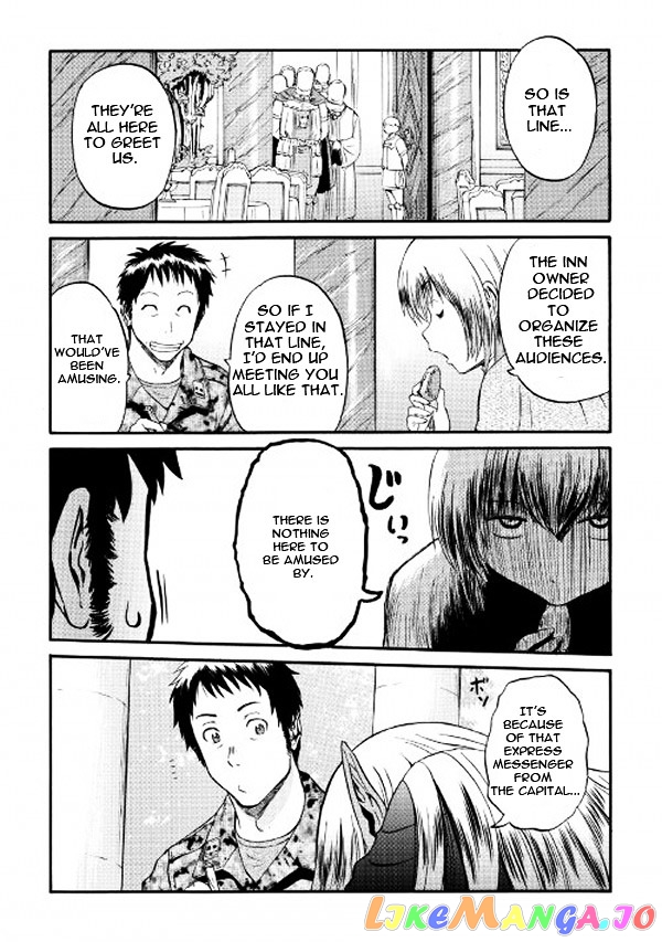 Gate - Jietai Kare no Chi nite, Kaku Tatakeri chapter 62 - page 9