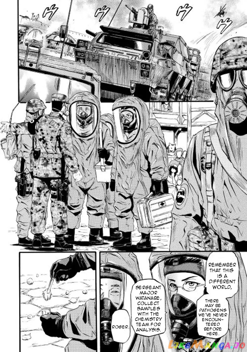 Gate - Jietai Kare no Chi nite, Kaku Tatakeri chapter 63.5 - page 6