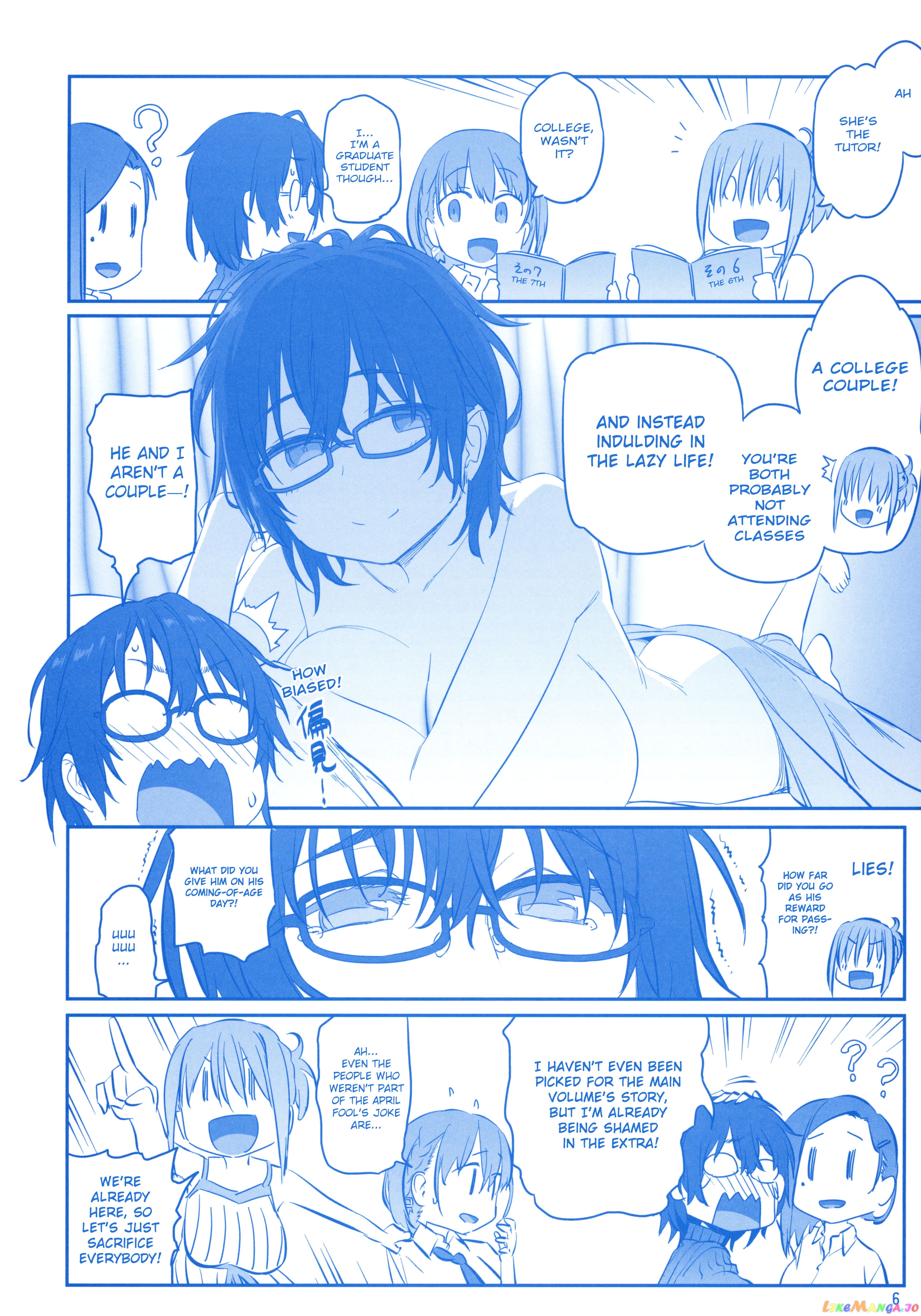 Getsuyoubi No Tawawa chapter 8.5 - page 6