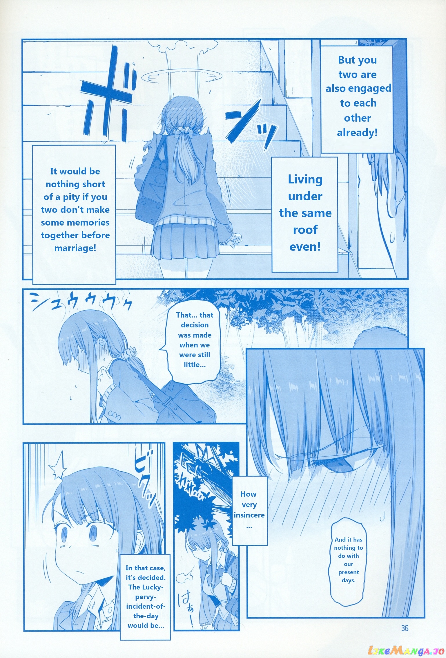 Getsuyoubi No Tawawa chapter 7 - page 36