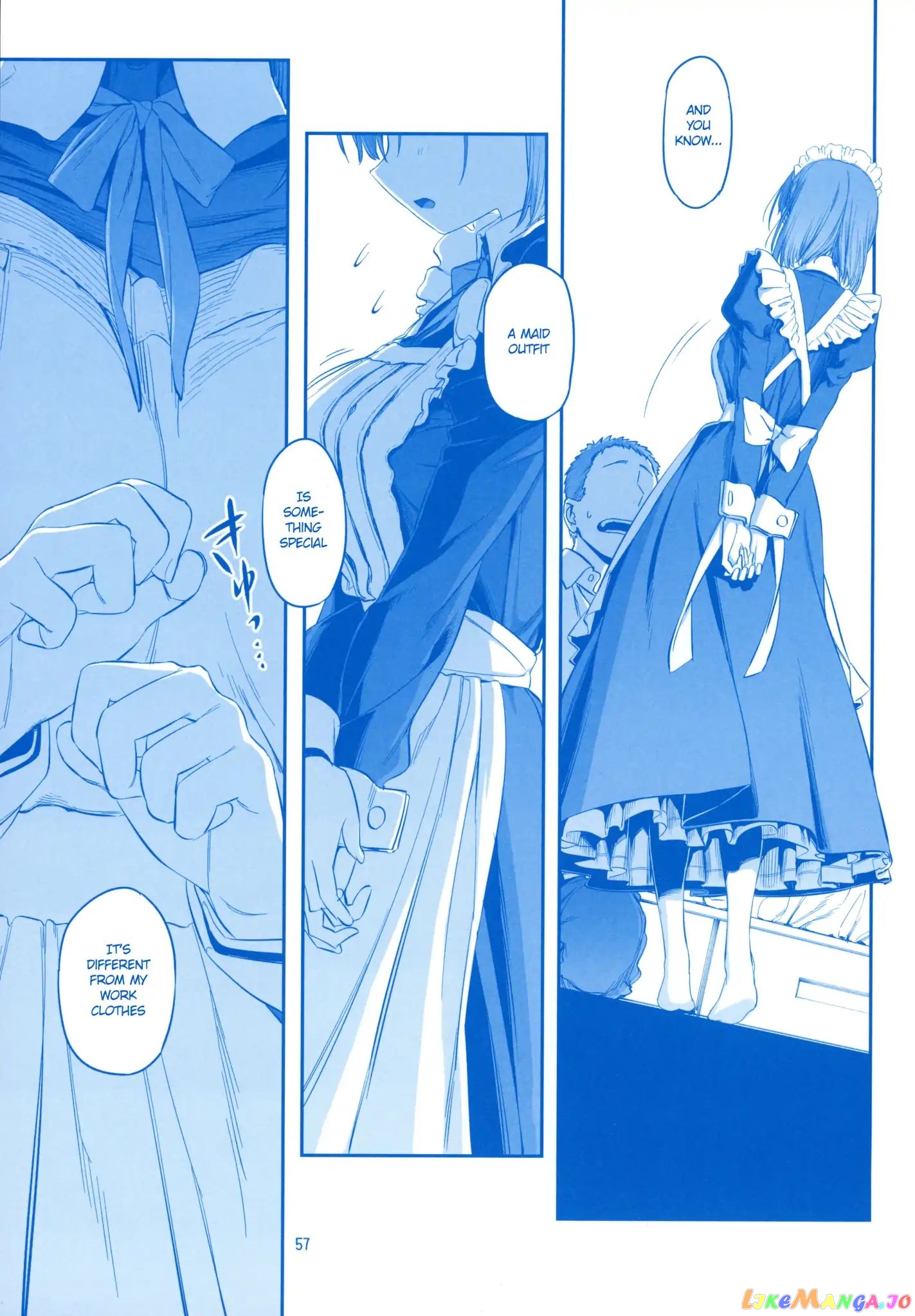 Getsuyoubi No Tawawa chapter 8 - page 56