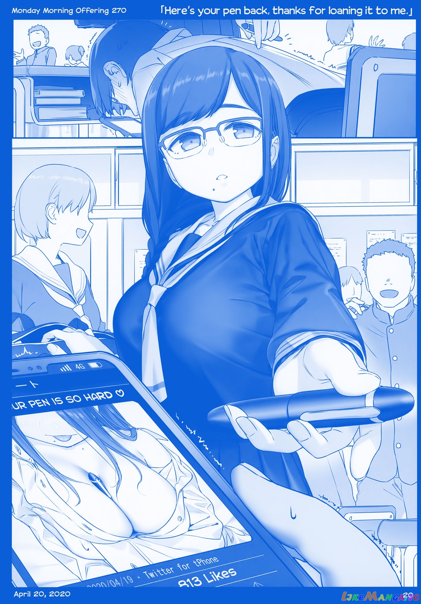 Getsuyoubi No Tawawa chapter 10 - page 20