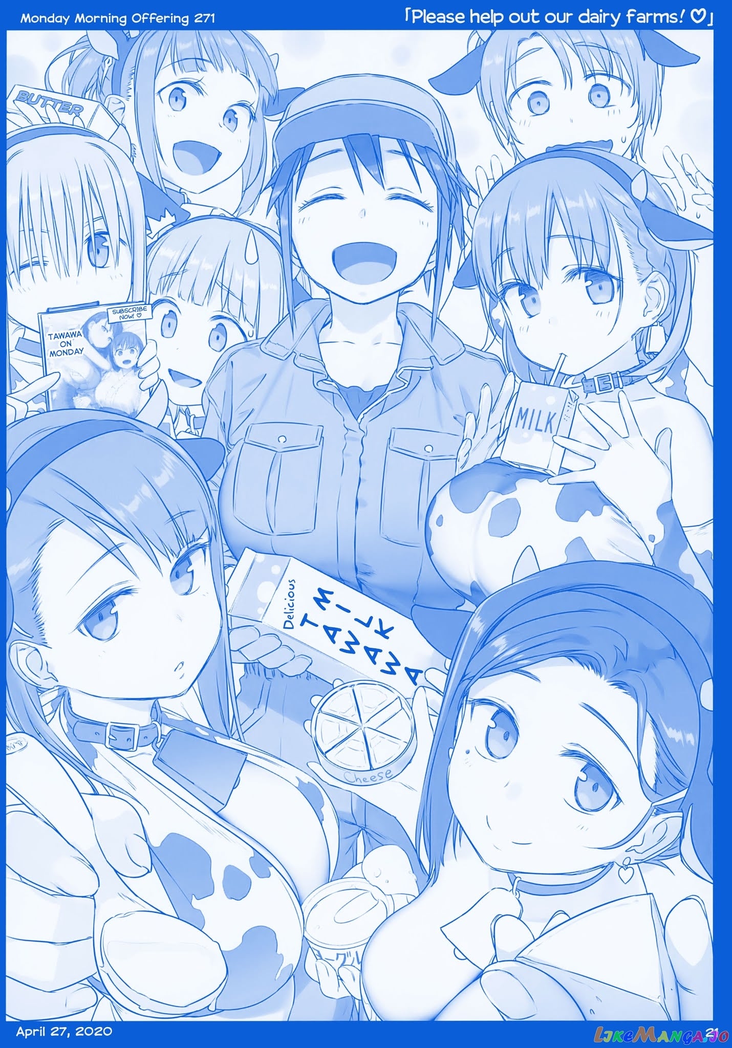 Getsuyoubi No Tawawa chapter 10 - page 21