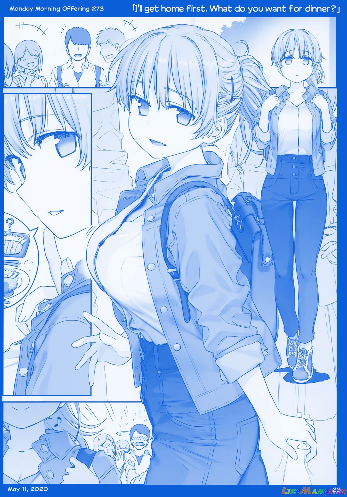 Getsuyoubi No Tawawa chapter 10 - page 23