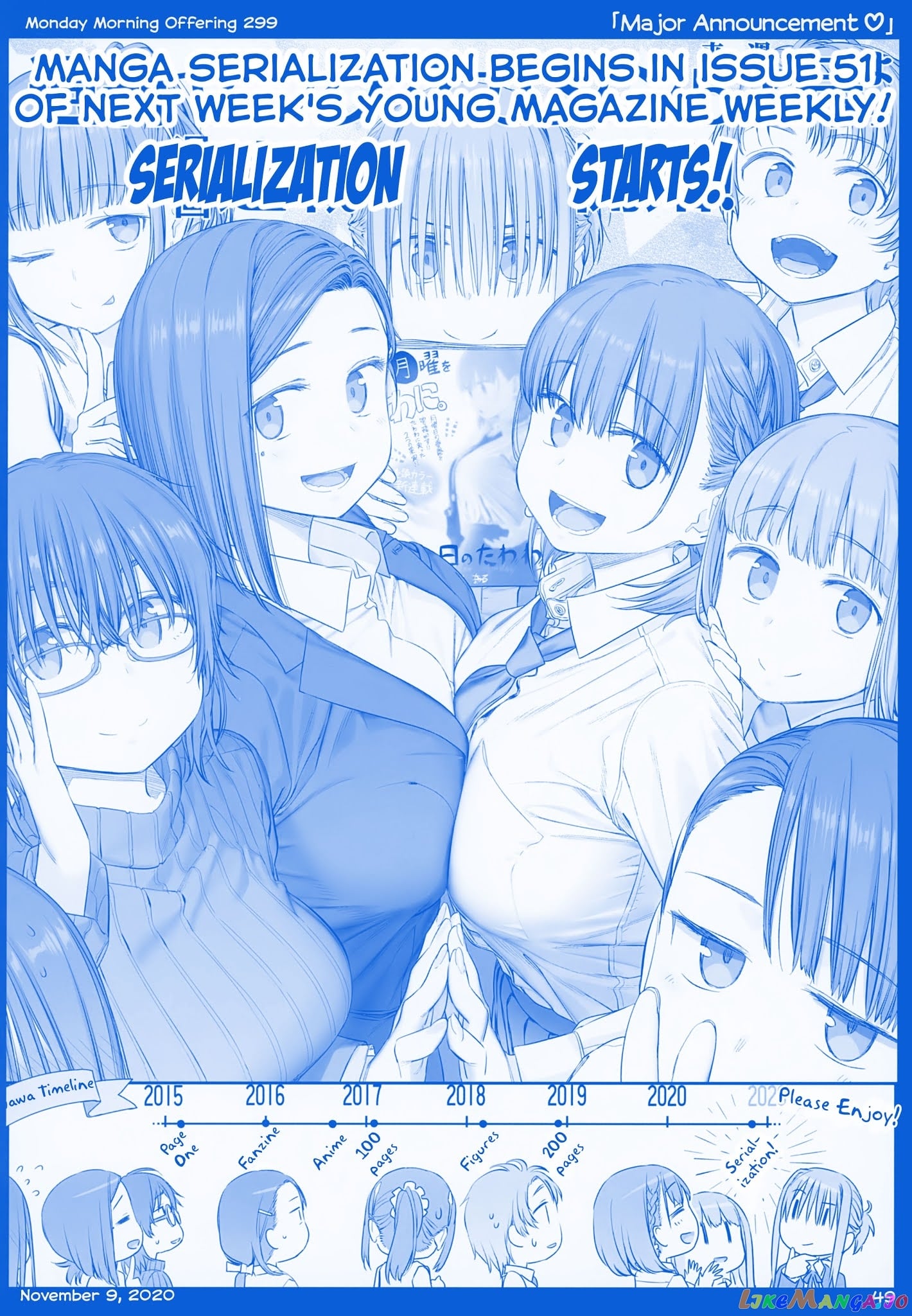 Getsuyoubi No Tawawa chapter 10 - page 49