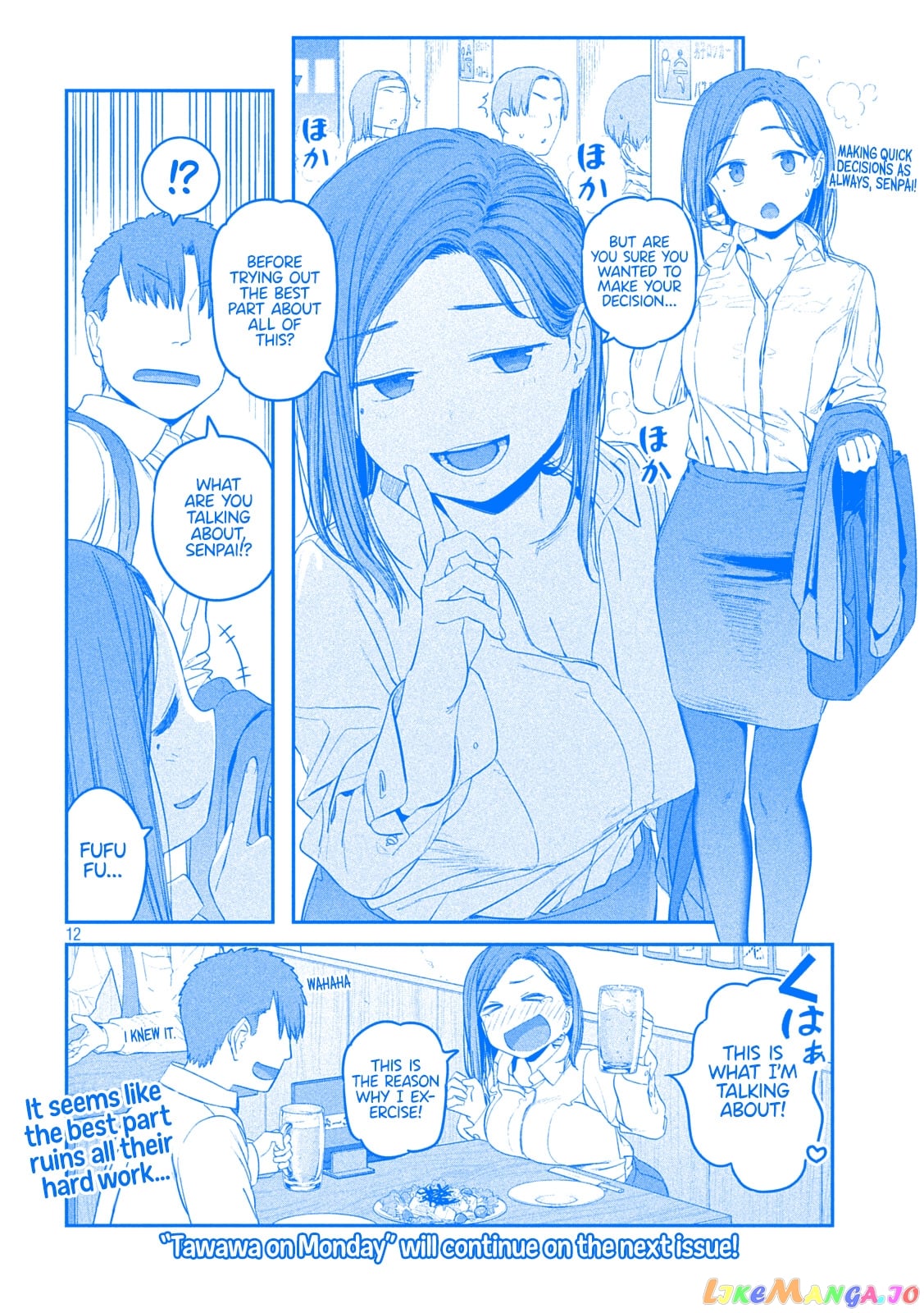 Getsuyoubi No Tawawa chapter 38 - page 12