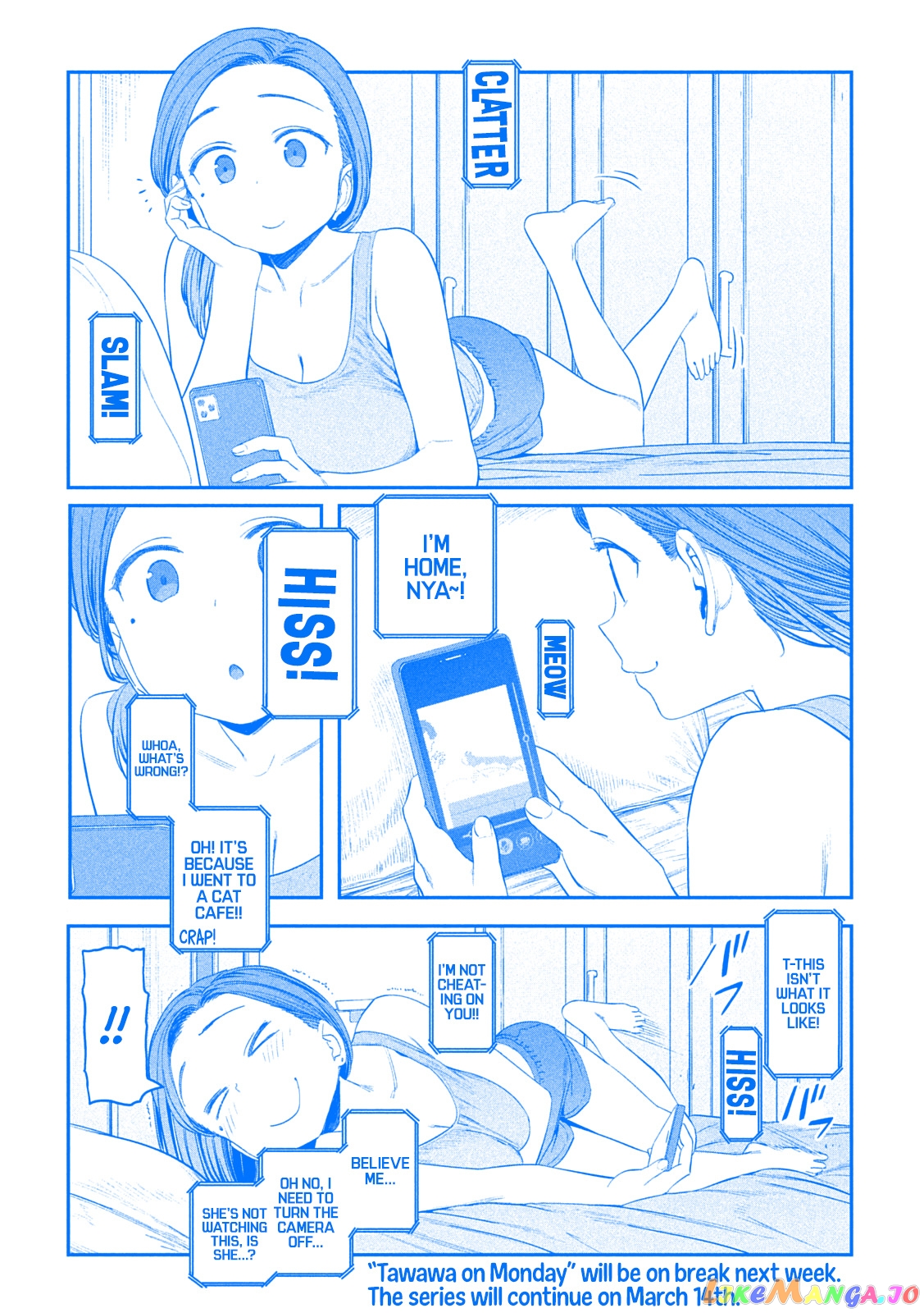 Getsuyoubi No Tawawa chapter 41 - page 14