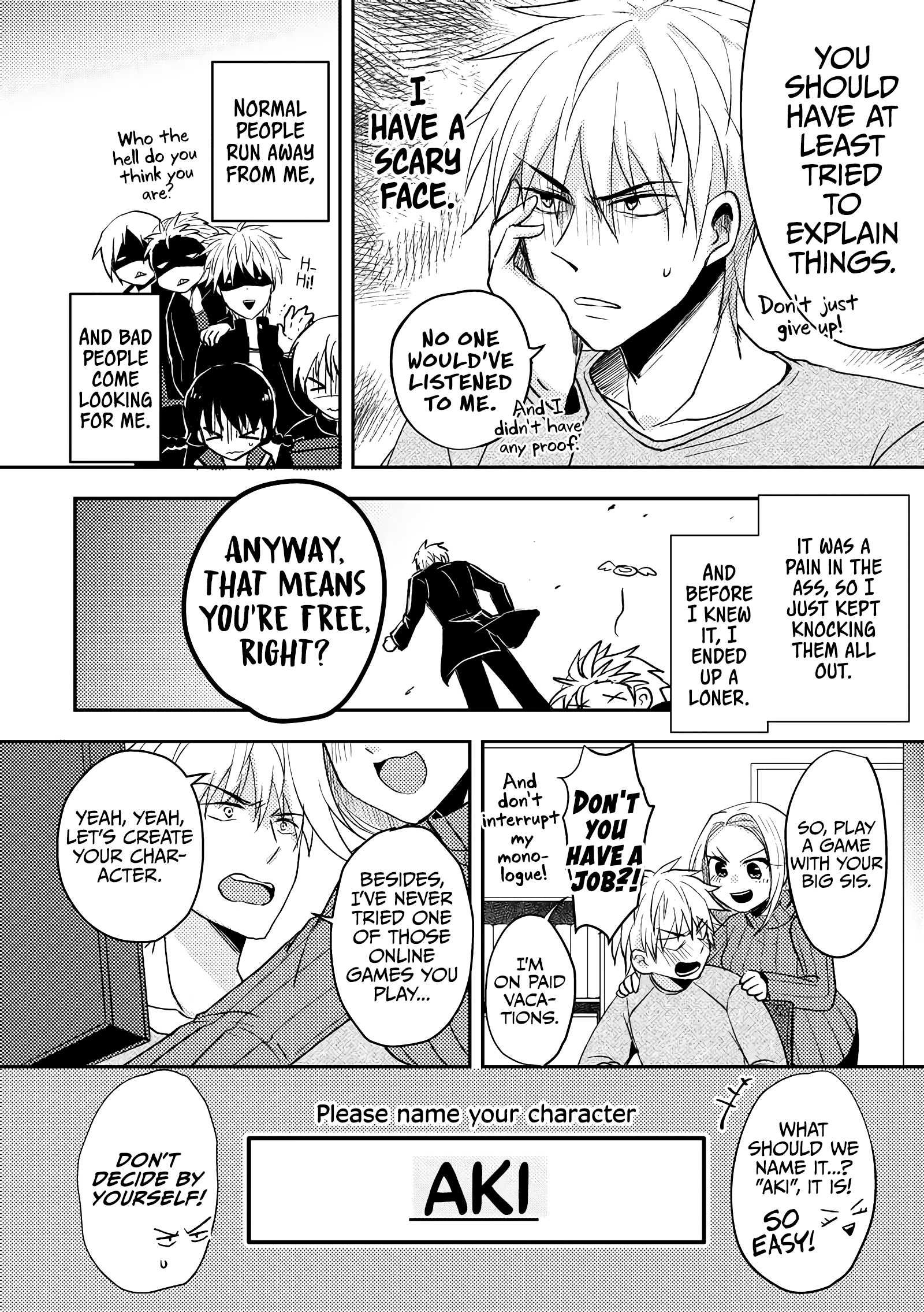 Netoge No Seibetsu Wa Daitai Mitame De Damasareru chapter 2 - page 2