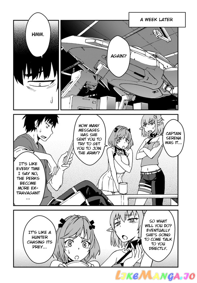 Mezametara Saikyou Soubi To Uchuusen-Mochi Datta No De, Ikkodate Mezashite Youhei Toshite Jiyuu Ni Ikitai chapter 10.1 - page 14