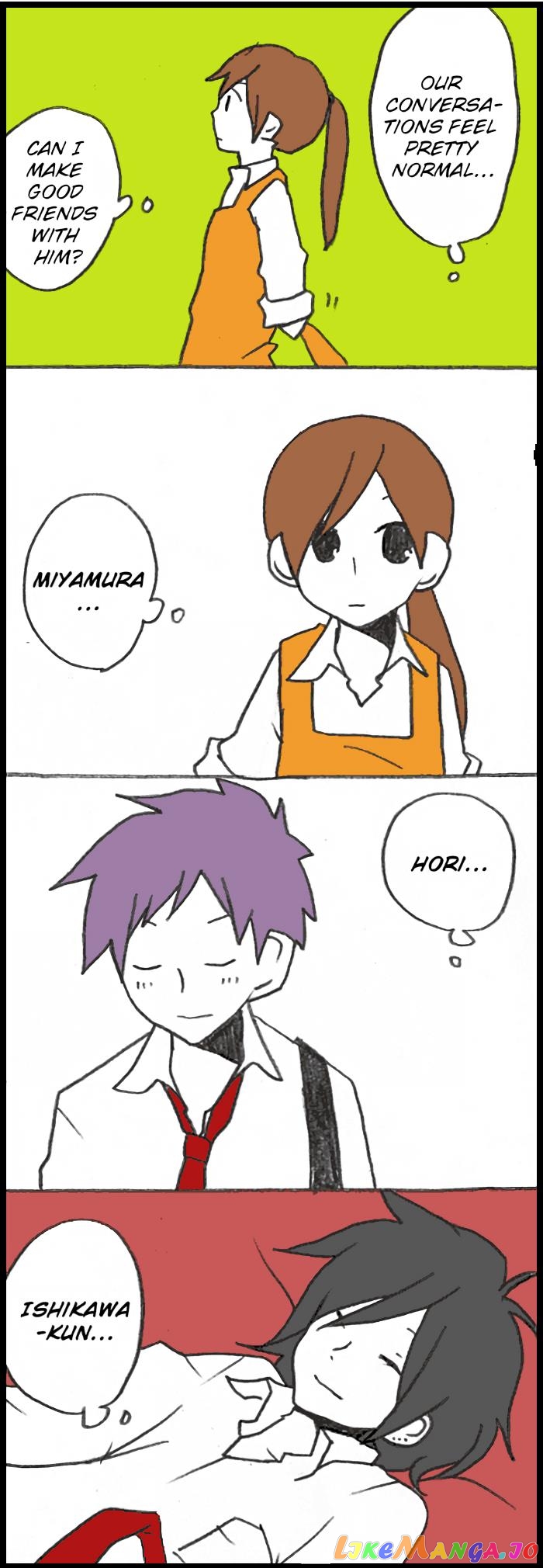 Hori-San To Miyamura-Kun Omake chapter 1.1 - page 12