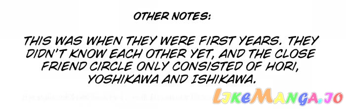 Hori-San To Miyamura-Kun Omake chapter 1.1 - page 13