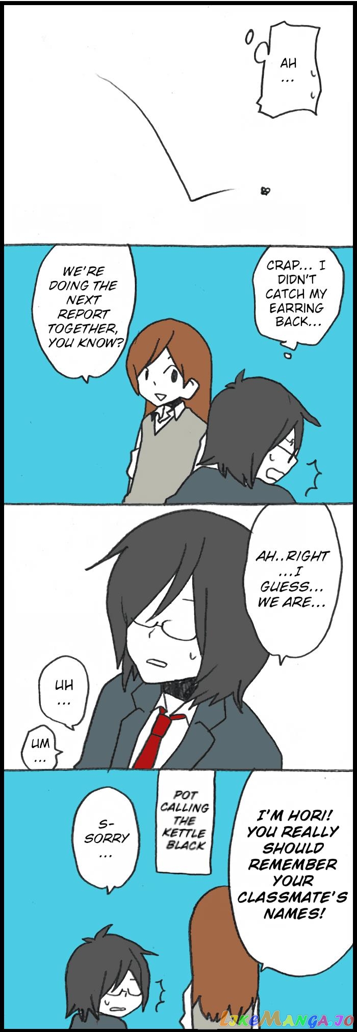 Hori-San To Miyamura-Kun Omake chapter 1.1 - page 4
