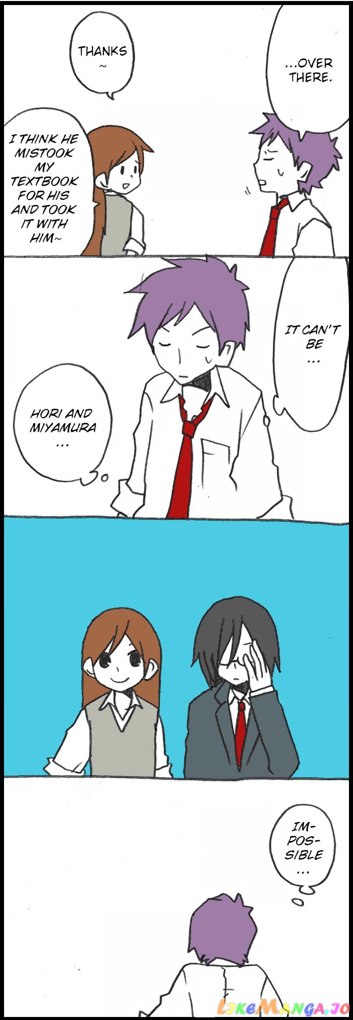 Hori-San To Miyamura-Kun Omake chapter 1.1 - page 9