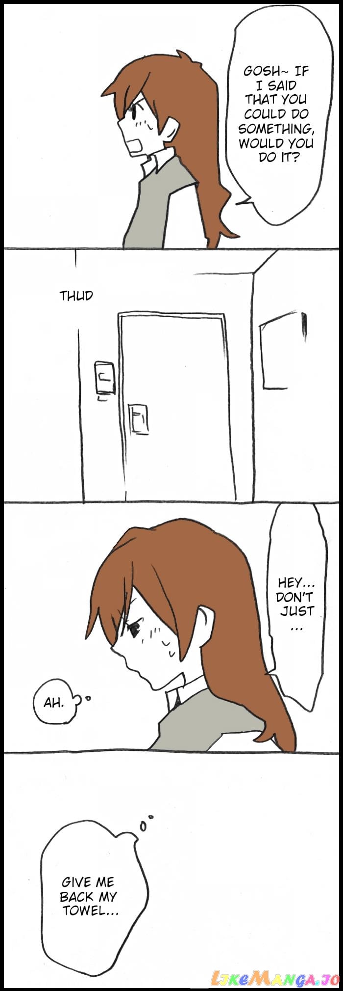 Hori-San To Miyamura-Kun Omake chapter 2.1 - page 8