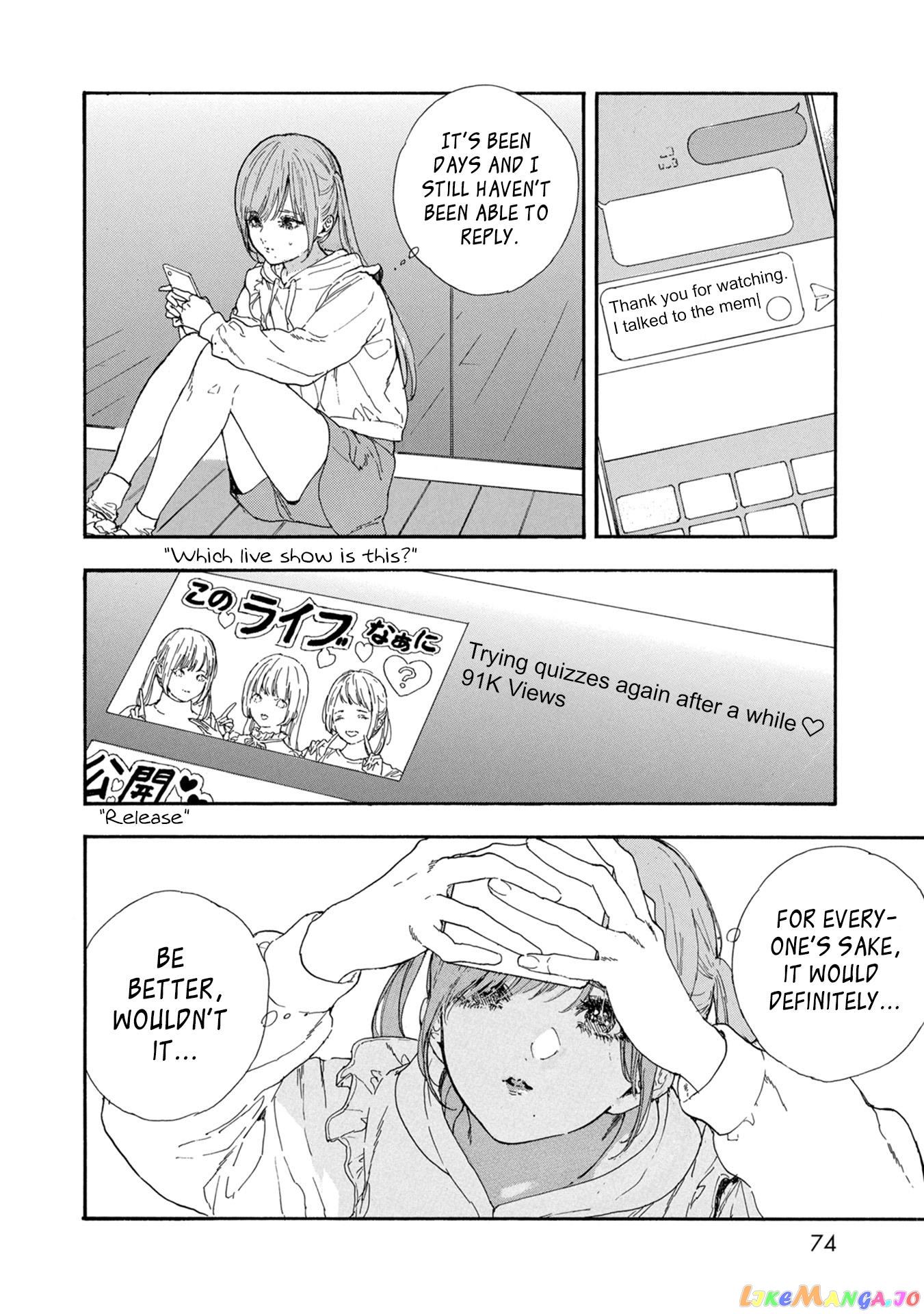 Oshi Ga Budoukan Ittekuretara Shinu chapter 45 - page 14