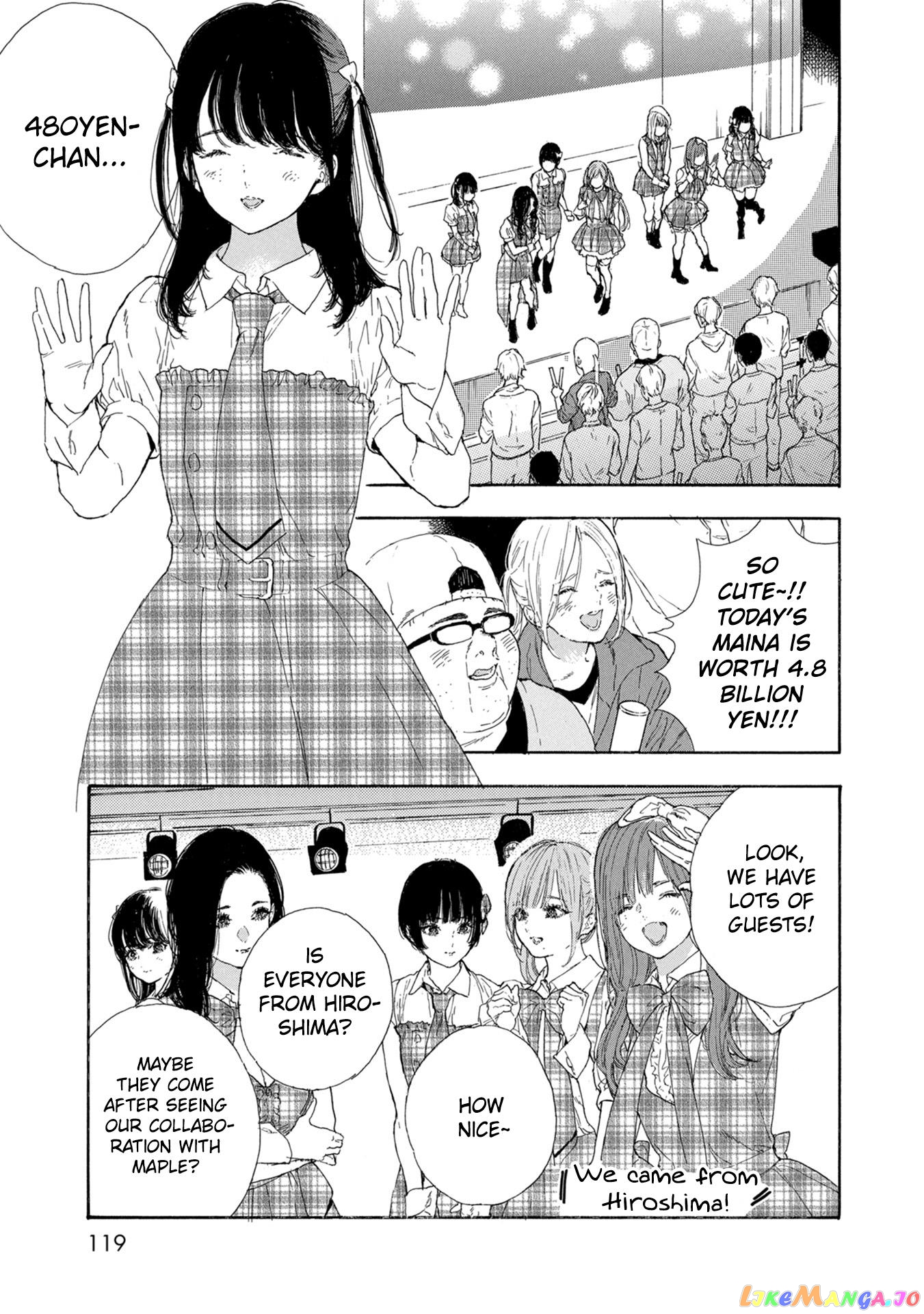 Oshi Ga Budoukan Ittekuretara Shinu chapter 47 - page 3