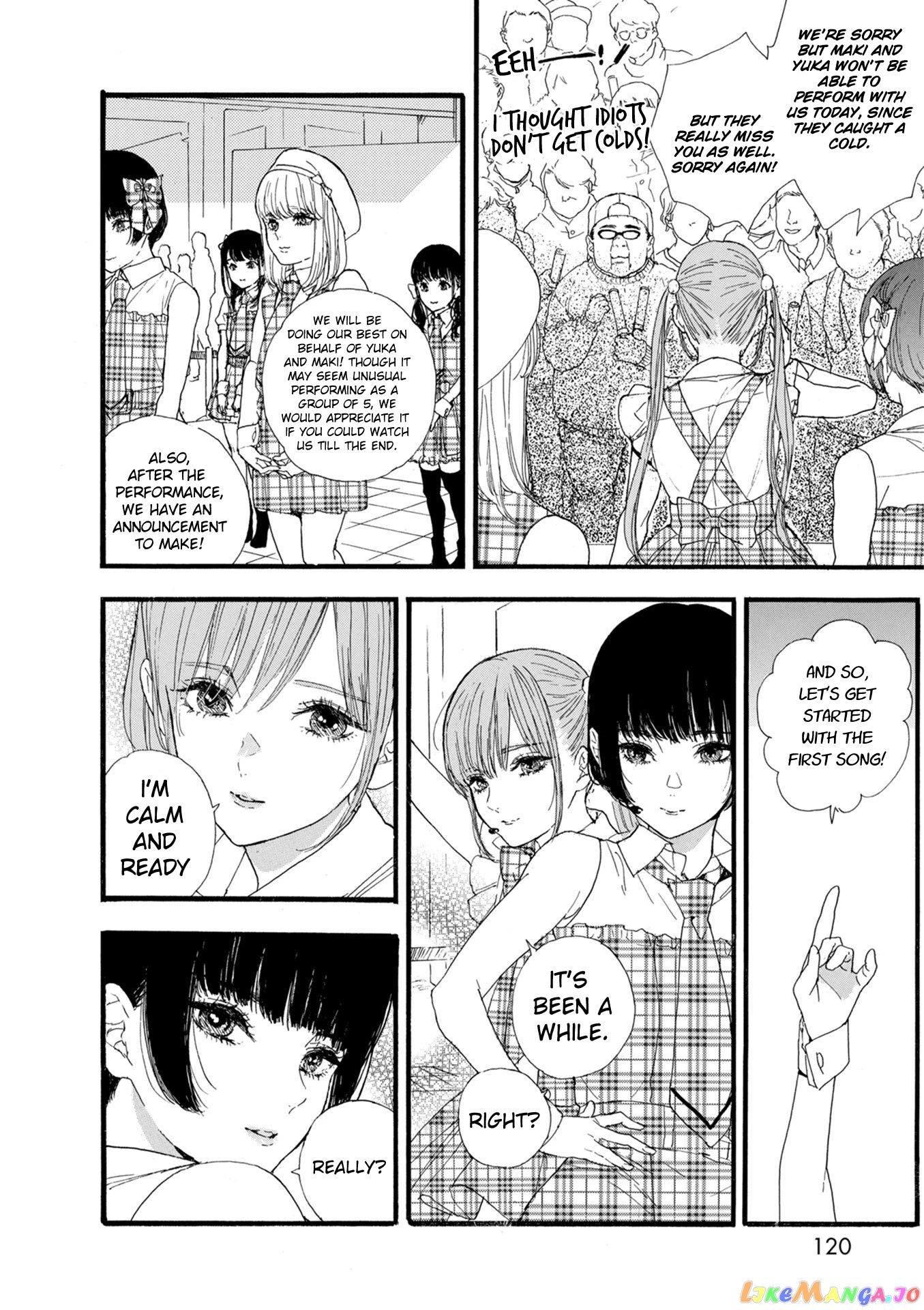 Oshi Ga Budoukan Ittekuretara Shinu chapter 17 - page 14