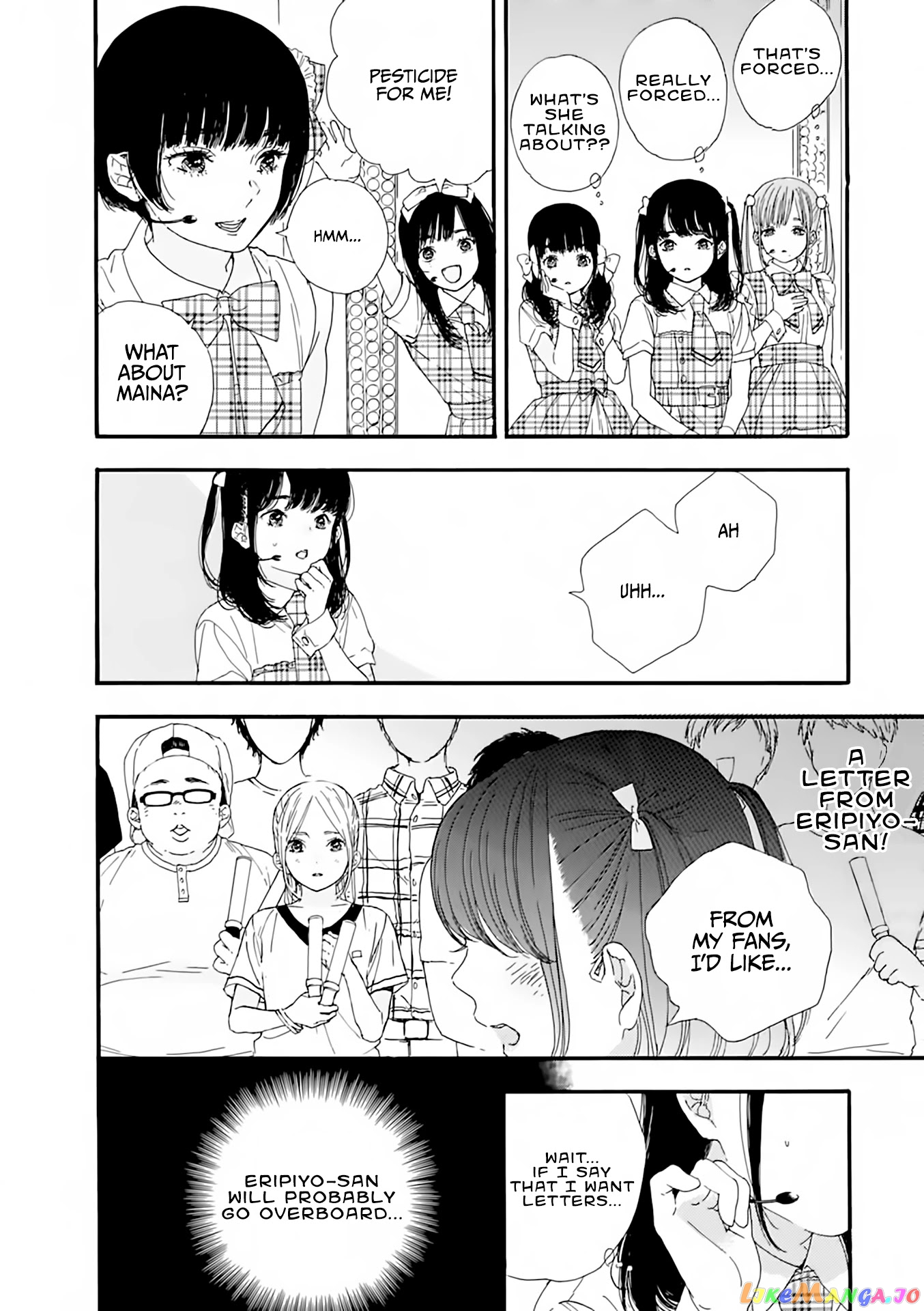 Oshi Ga Budoukan Ittekuretara Shinu chapter 4 - page 17