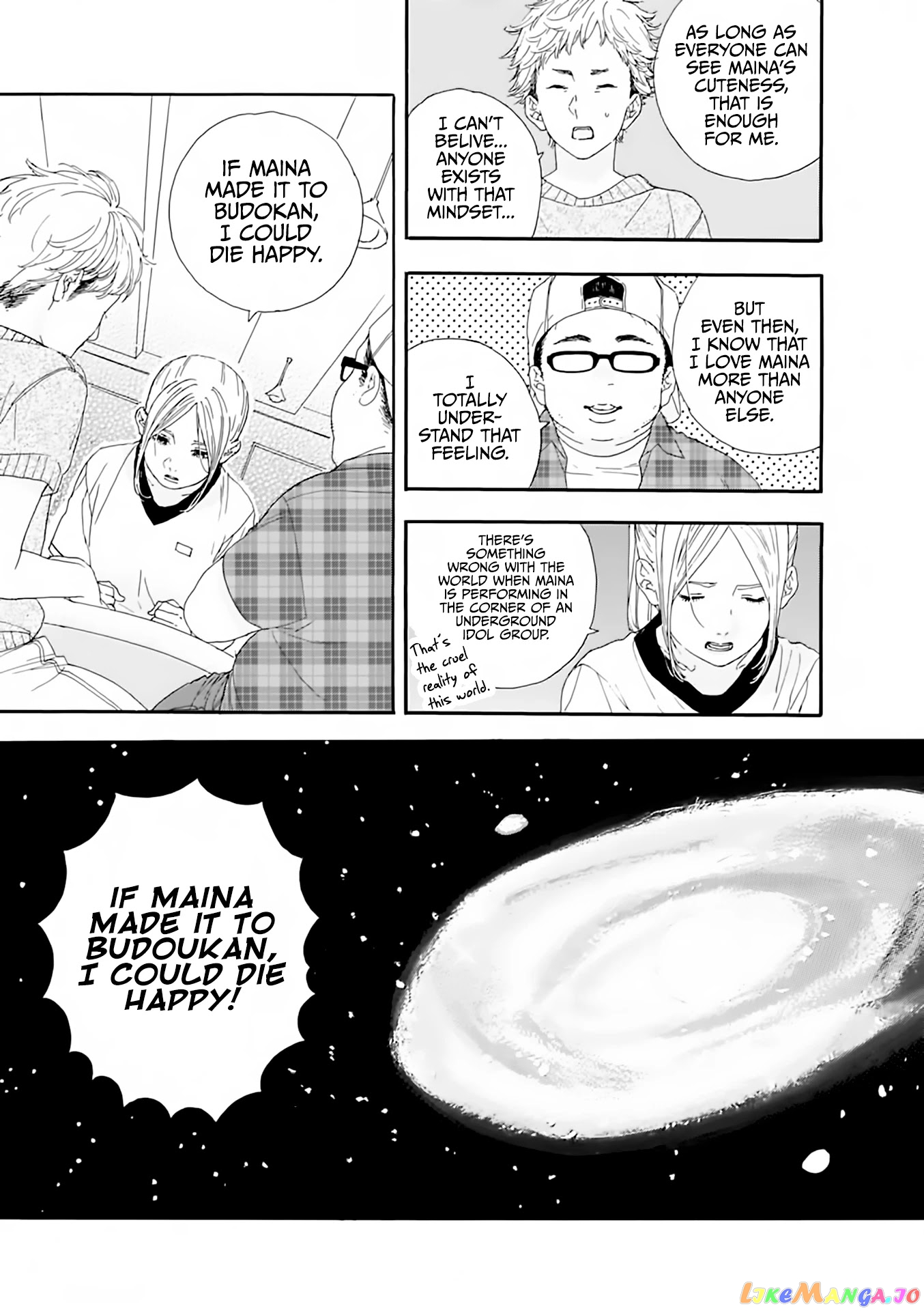 Oshi Ga Budoukan Ittekuretara Shinu chapter 5 - page 12