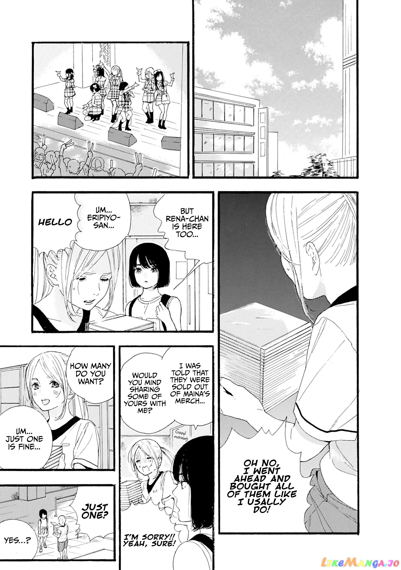 Oshi Ga Budoukan Ittekuretara Shinu chapter 6 - page 18