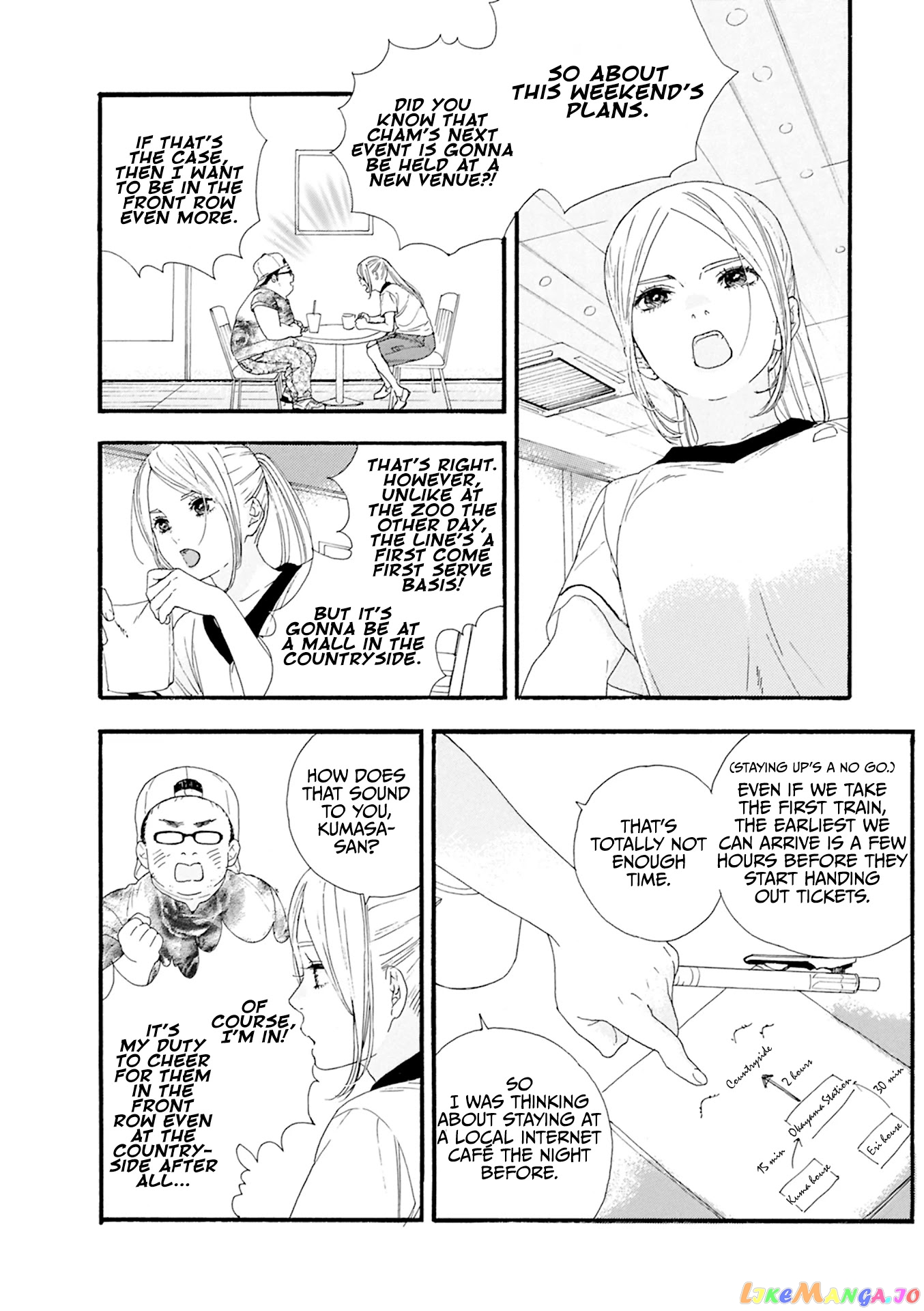 Oshi Ga Budoukan Ittekuretara Shinu chapter 6 - page 3