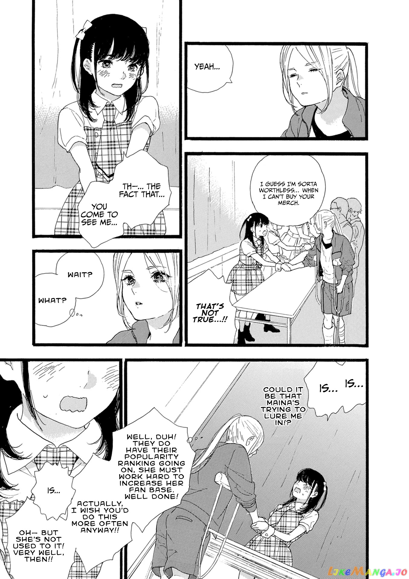 Oshi Ga Budoukan Ittekuretara Shinu chapter 9 - page 4