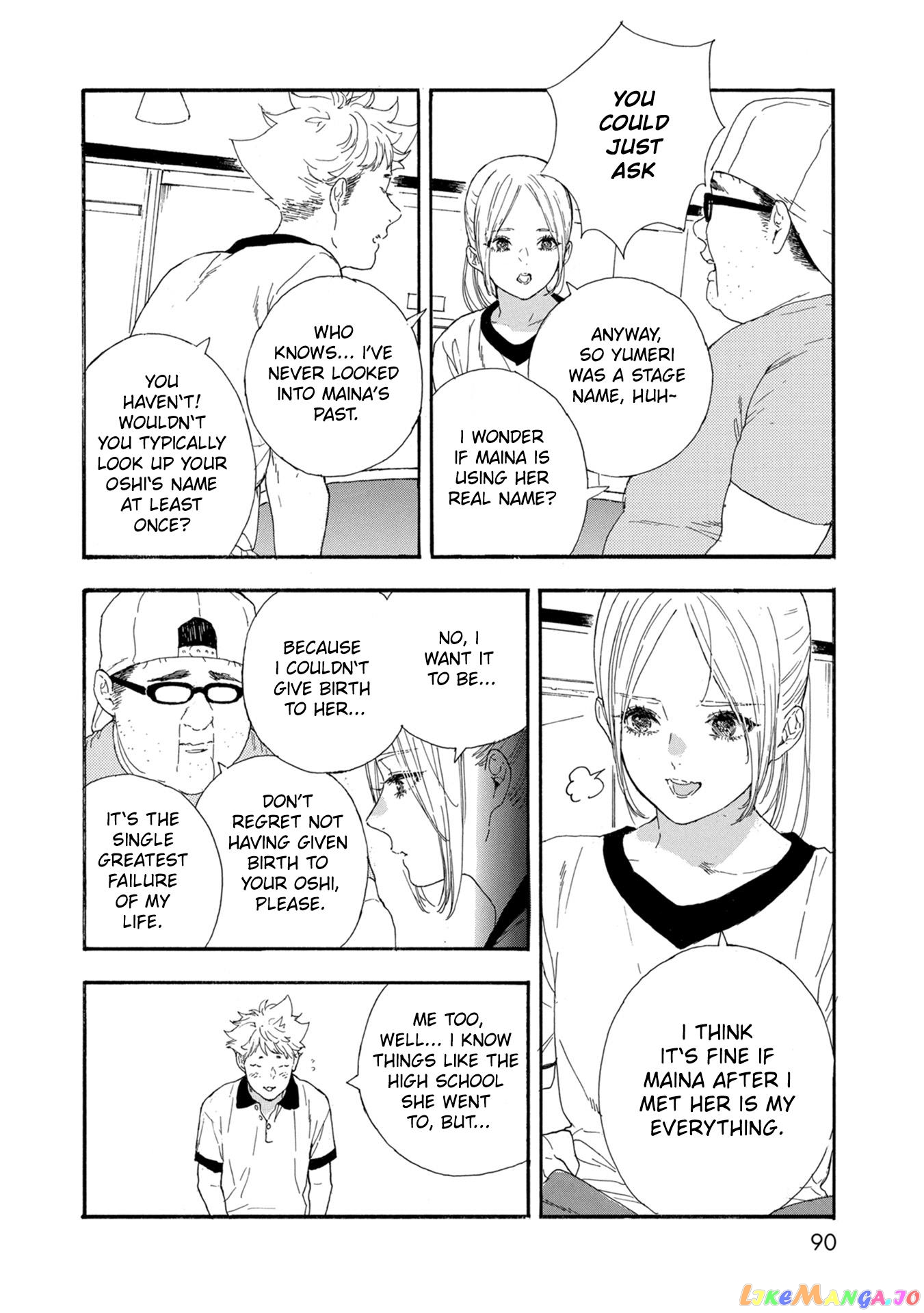 Oshi Ga Budoukan Ittekuretara Shinu chapter 40 - page 10
