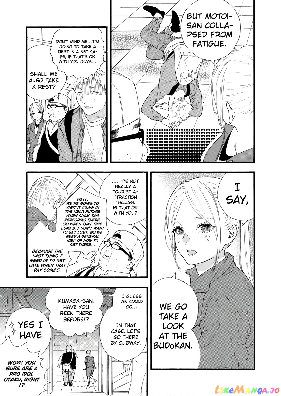 Oshi Ga Budoukan Ittekuretara Shinu chapter 30 - page 3