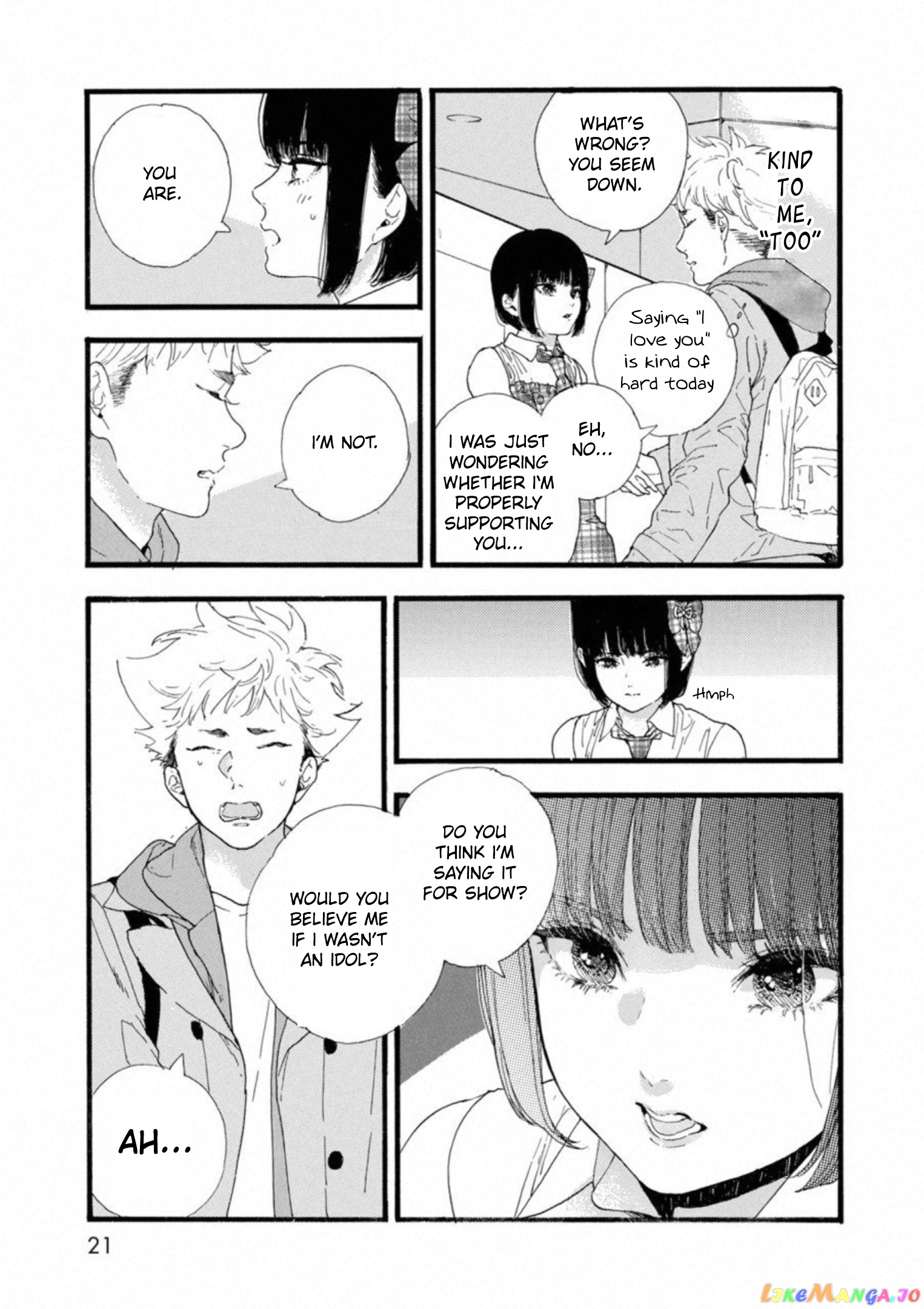 Oshi Ga Budoukan Ittekuretara Shinu chapter 31 - page 21
