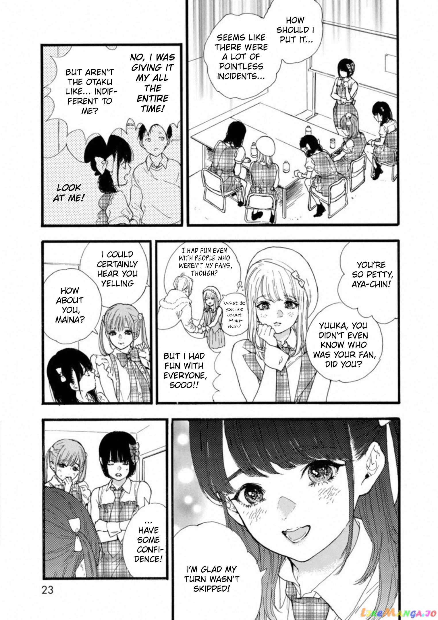 Oshi Ga Budoukan Ittekuretara Shinu chapter 31 - page 23