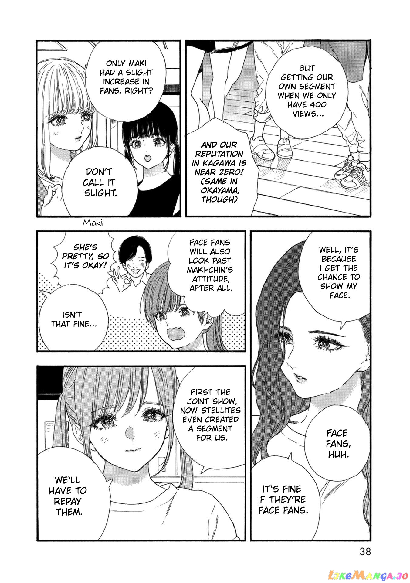 Oshi Ga Budoukan Ittekuretara Shinu chapter 44 - page 4