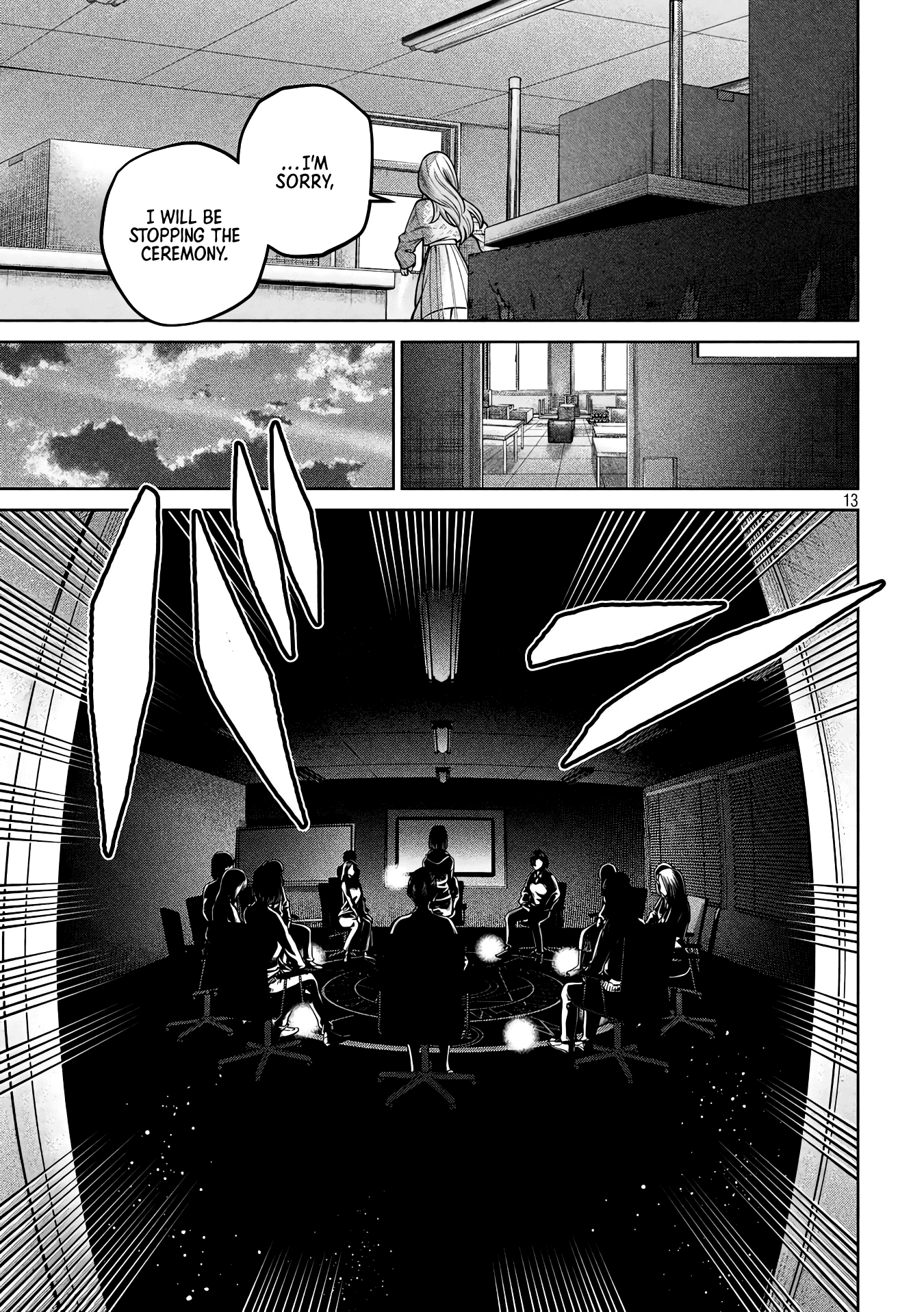Scary Campus College University chapter 34 - page 13