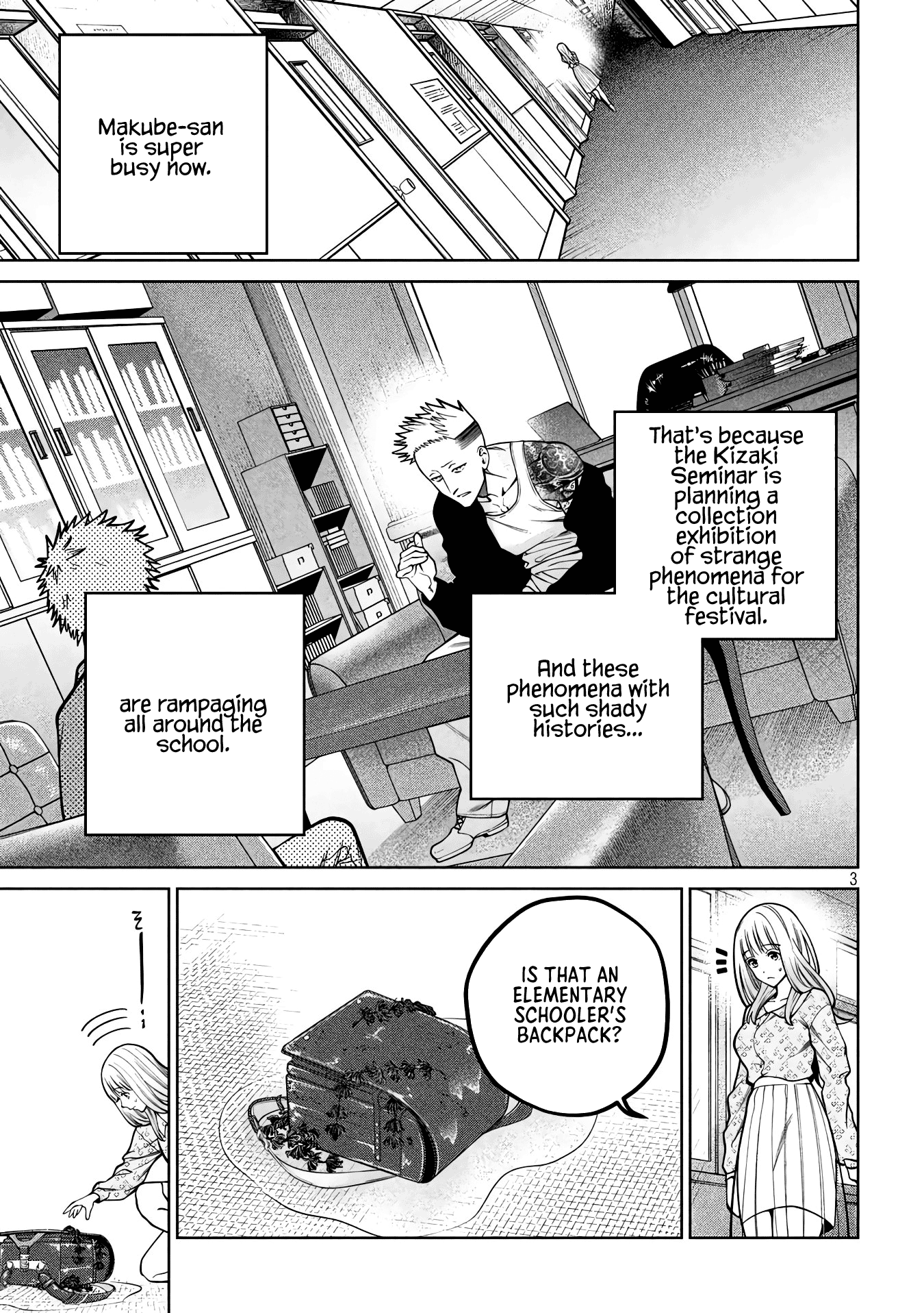 Scary Campus College University chapter 34 - page 3