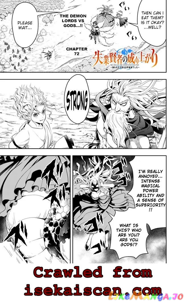 The Rise Of The Unemployed Wise Man chapter 72 - page 3