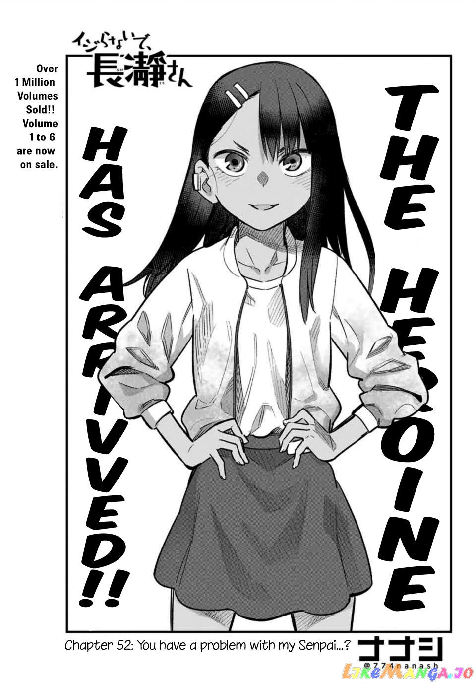 Please Don’t Bully Me, Nagatoro chapter 52 - page 1