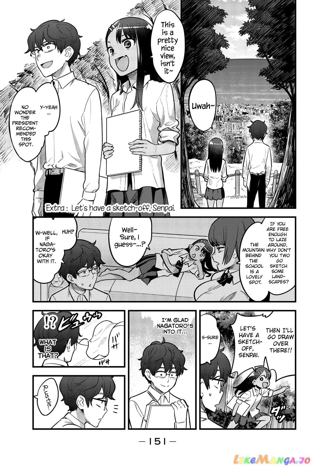 Please Don’t Bully Me, Nagatoro chapter 53.5 - page 11