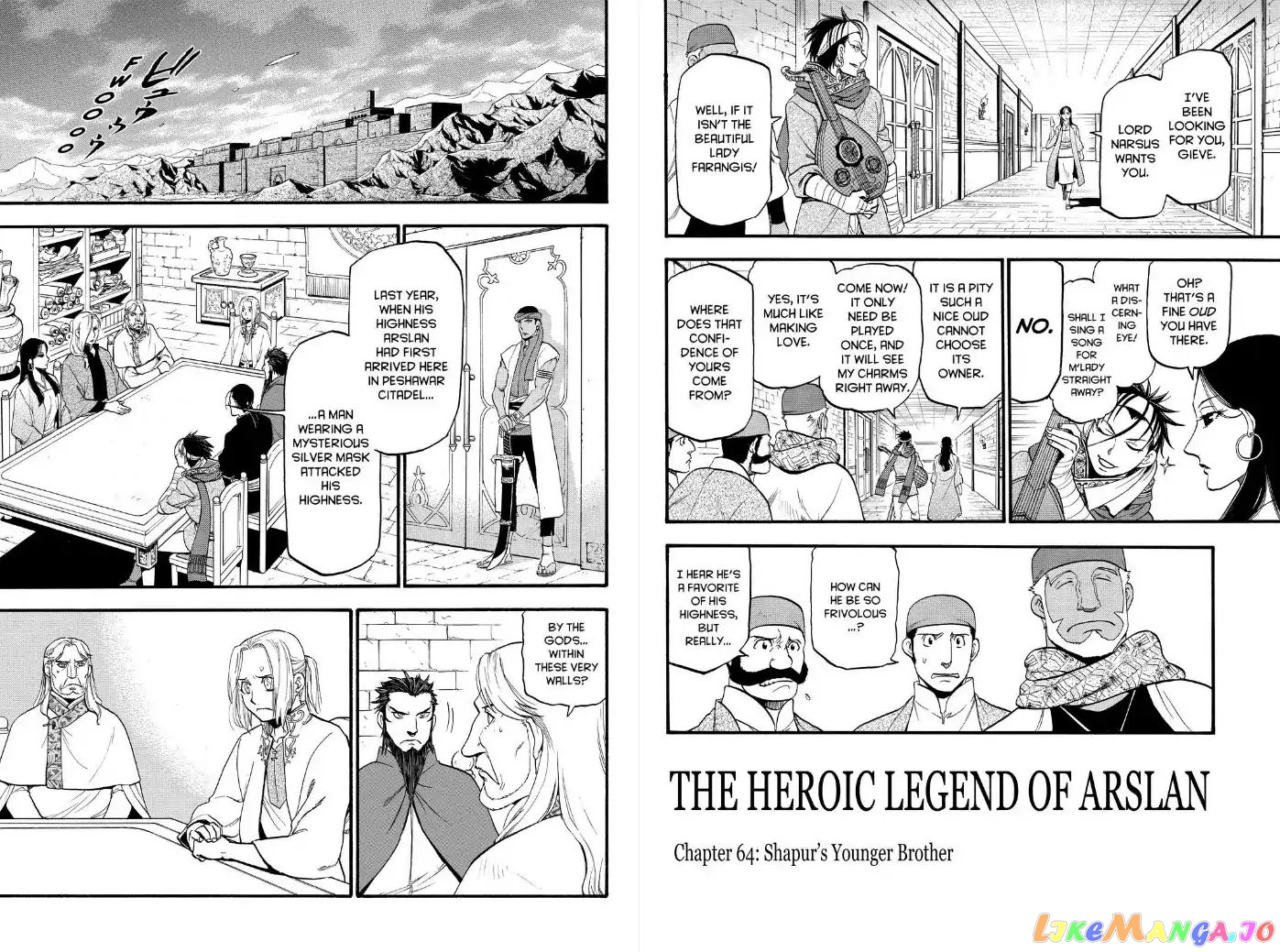 Arslan Senki (ARAKAWA Hiromu) chapter 64 - page 2