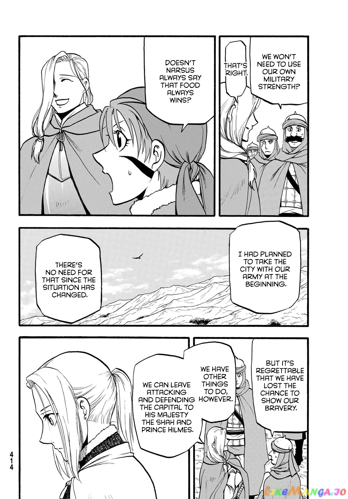 Arslan Senki (ARAKAWA Hiromu) chapter 114 - page 21