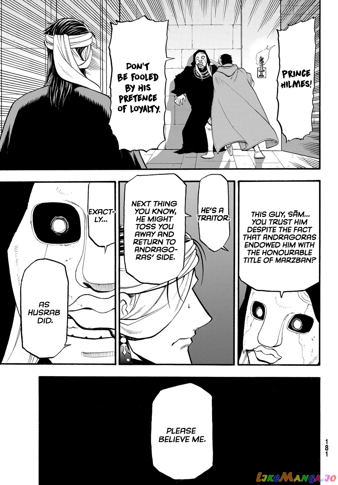 Arslan Senki (ARAKAWA Hiromu) chapter 115 - page 14
