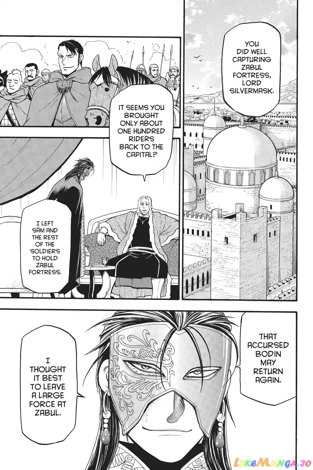 Arslan Senki (ARAKAWA Hiromu) chapter 71 - page 2