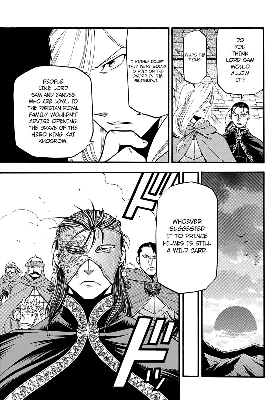 Arslan Senki (ARAKAWA Hiromu) chapter 89 - page 4