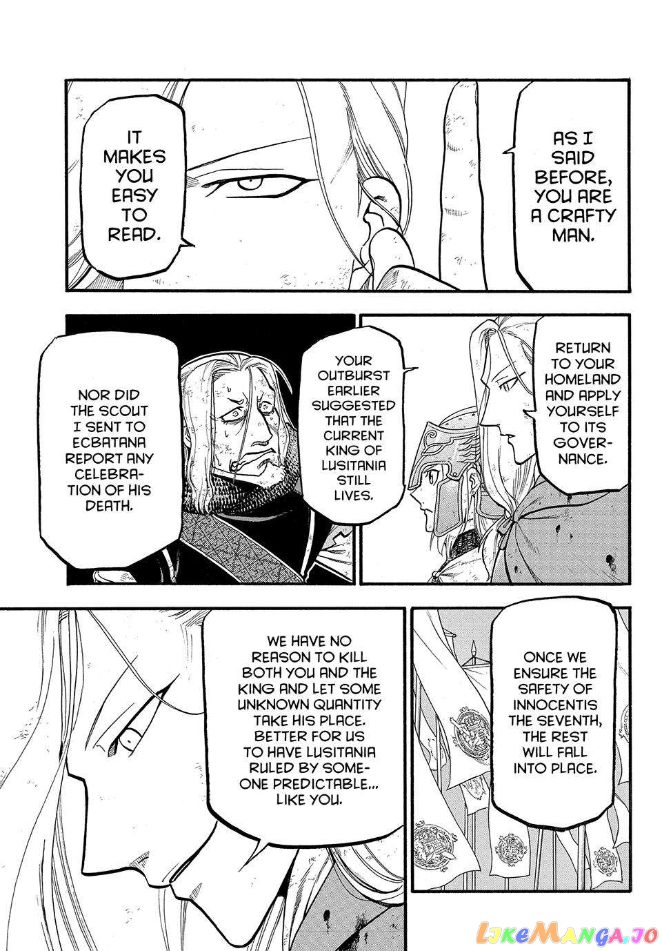 Arslan Senki (ARAKAWA Hiromu) chapter 122 - page 17