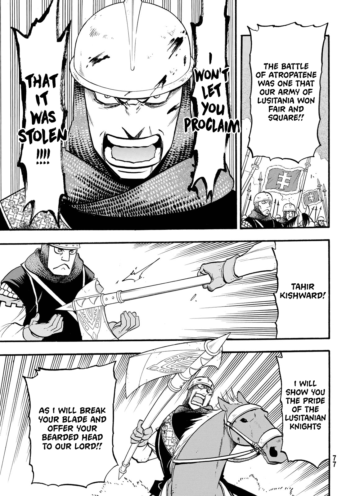 Arslan Senki (ARAKAWA Hiromu) chapter 108 - page 4